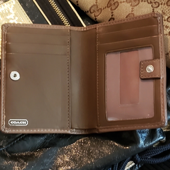 COACH Wallet Vachetta Leather trim - Picture 5 of 8